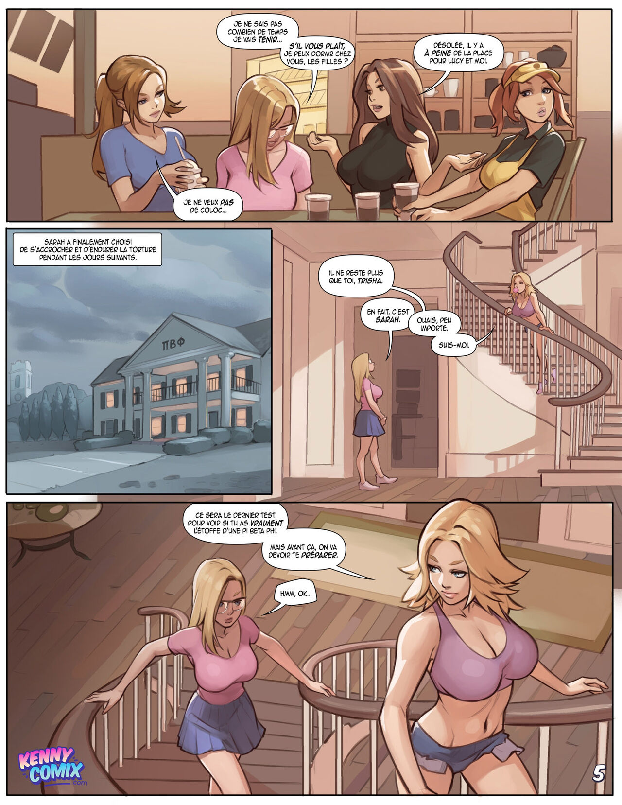 Naughty Sorority : The New Pledge page 6 full