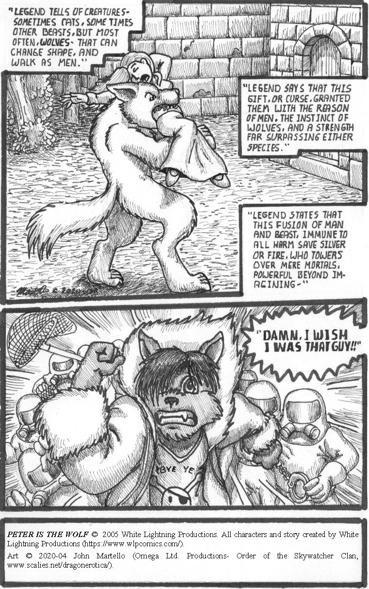 PETER IS THE WOLF remake page 1 full