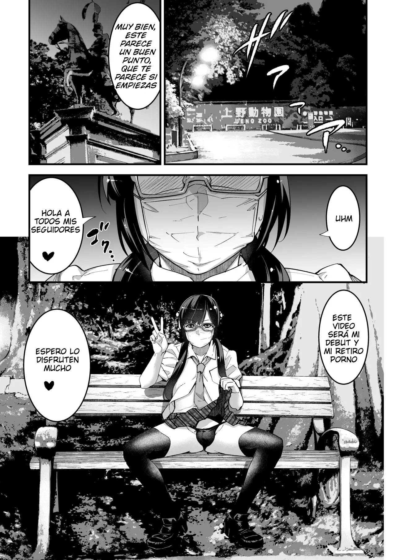 Yuumei Haishin Josouko Dengeki AV Debut Soku Intai page 4 full