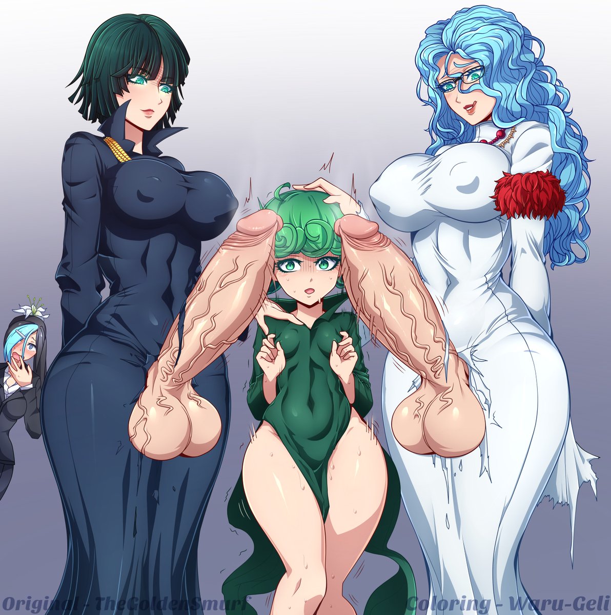 Tatsumaki vs Fubuki and Psykos page 7 full