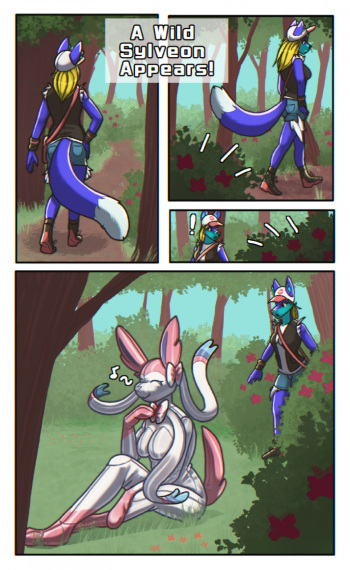 Sylveon Comic cover