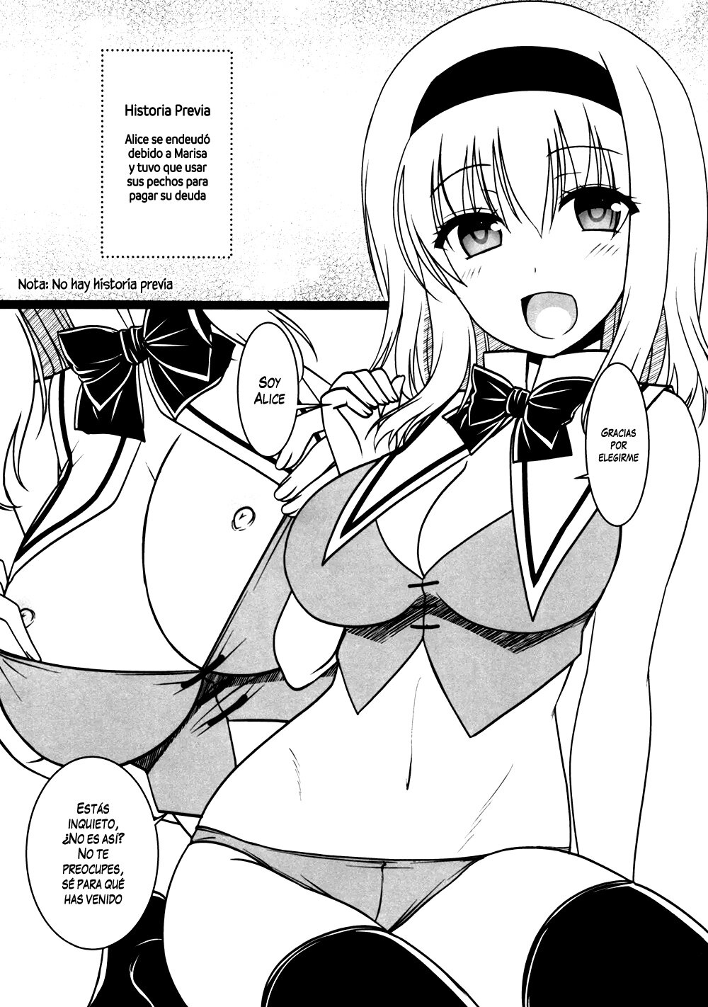 Oppai Settai Alice-chan | Los divertidos pechos de Alice-Chan page 4 full