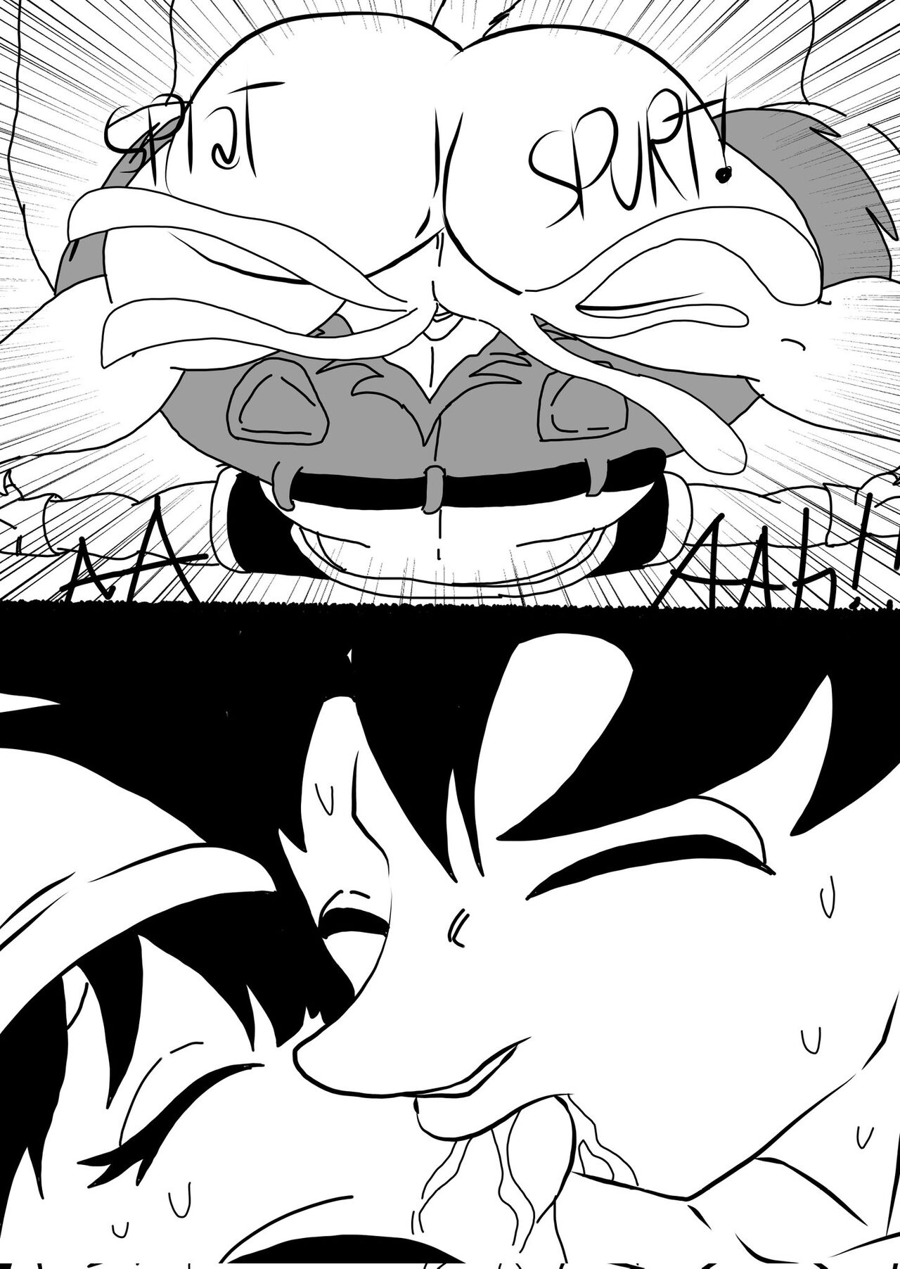 Adult Pan x Son Goku page 5 full