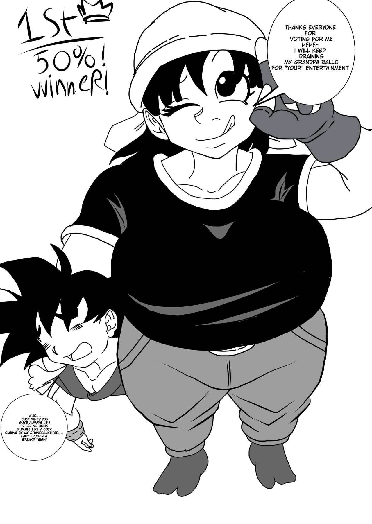 Adult Pan x Son Goku page 6 full