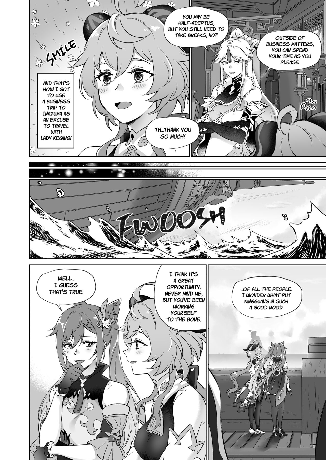 Liyue-shiki Dousei Seikou Ryouhou | Liyuesbian Remedial Sex page 5 full