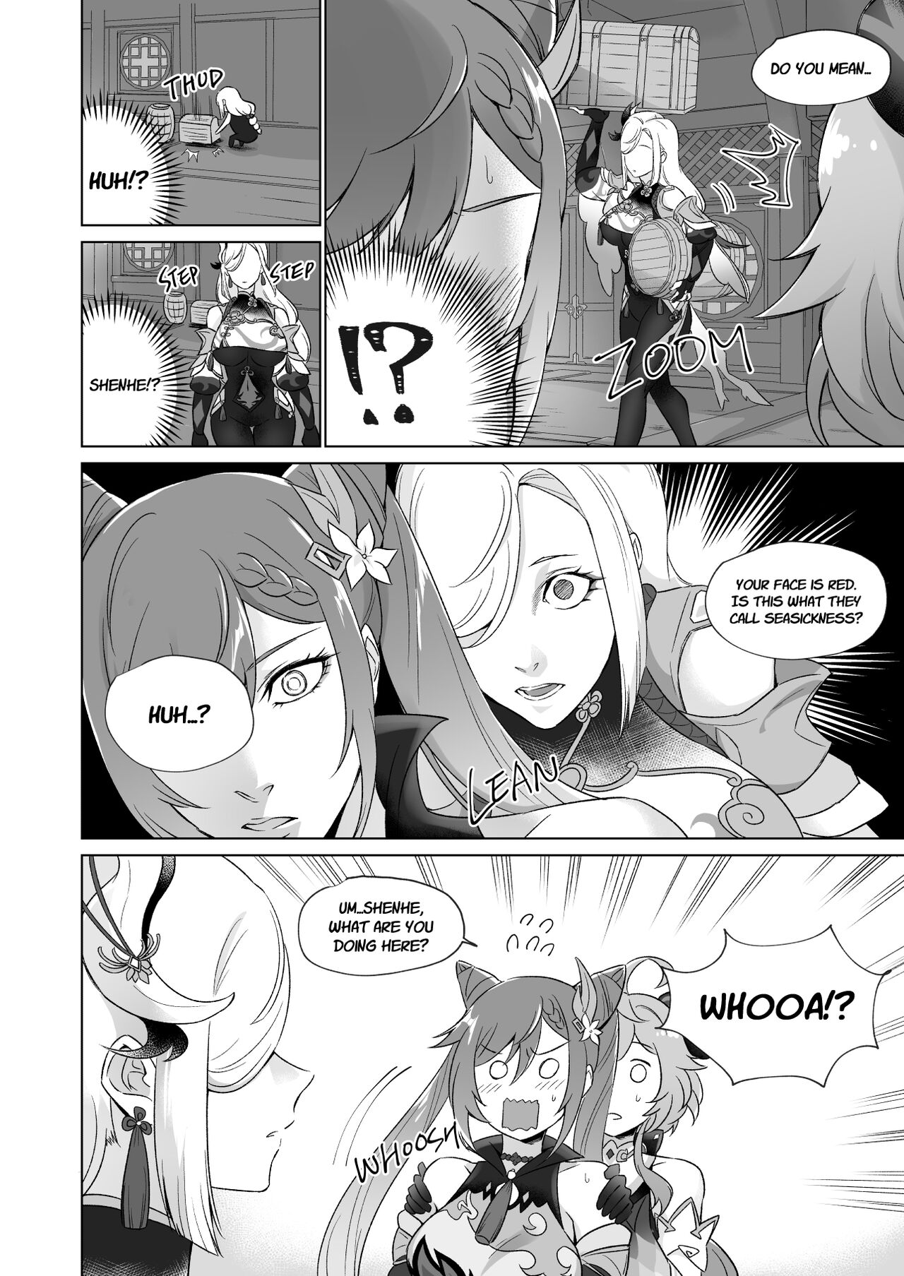 Liyue-shiki Dousei Seikou Ryouhou | Liyuesbian Remedial Sex page 7 full