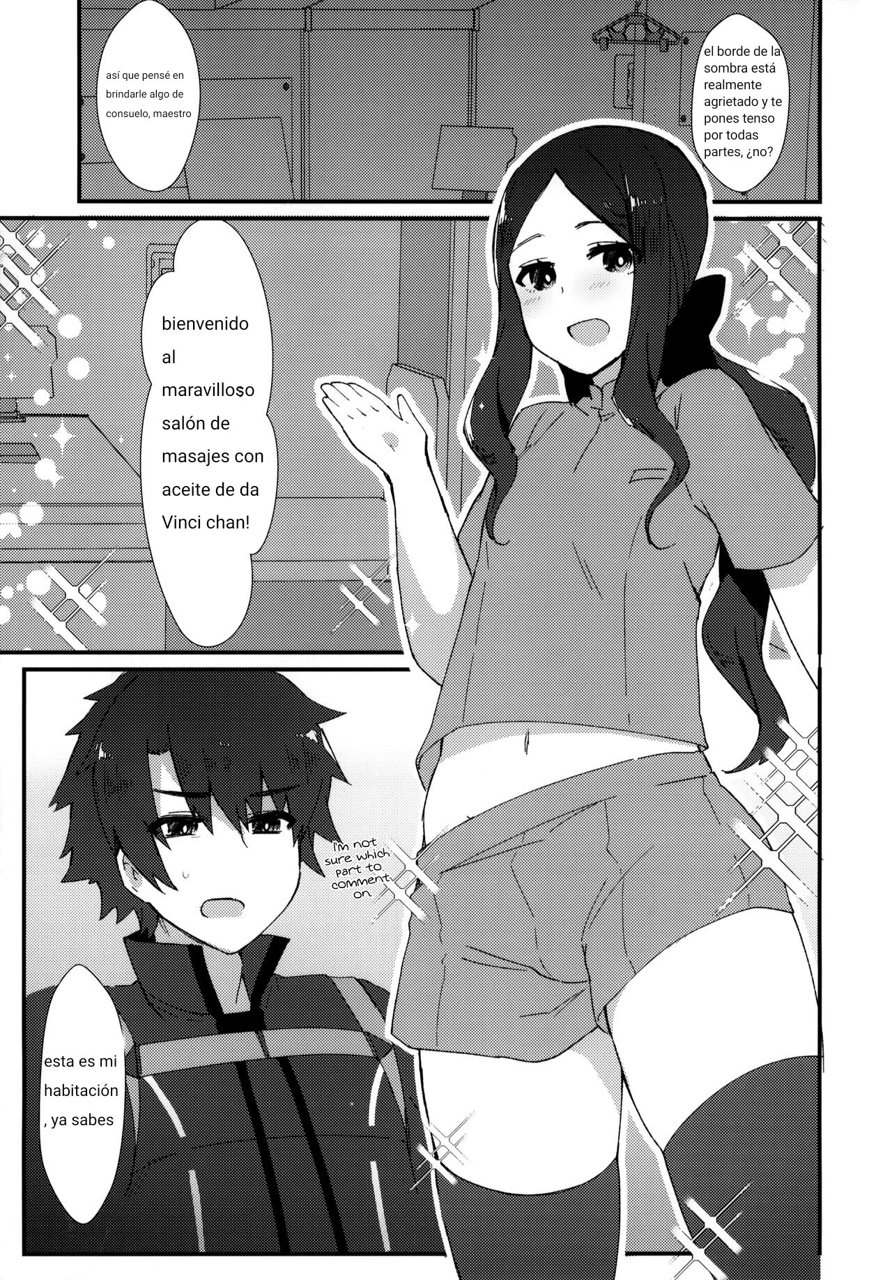 Da Vinci-chan no Oil Massage-ten e Youkoso ♥ page 1 full
