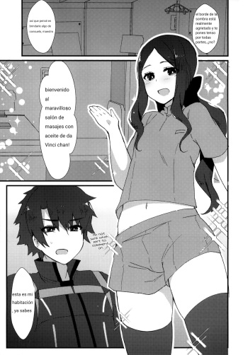 Da Vinci-chan no Oil Massage-ten e Youkoso ♥ cover