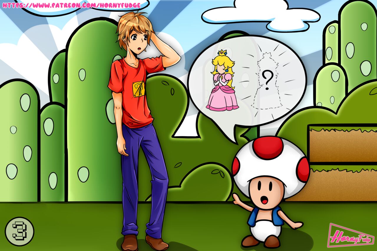 Princess Peach comic page 4 full