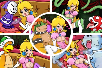 Princess Peach comic cover