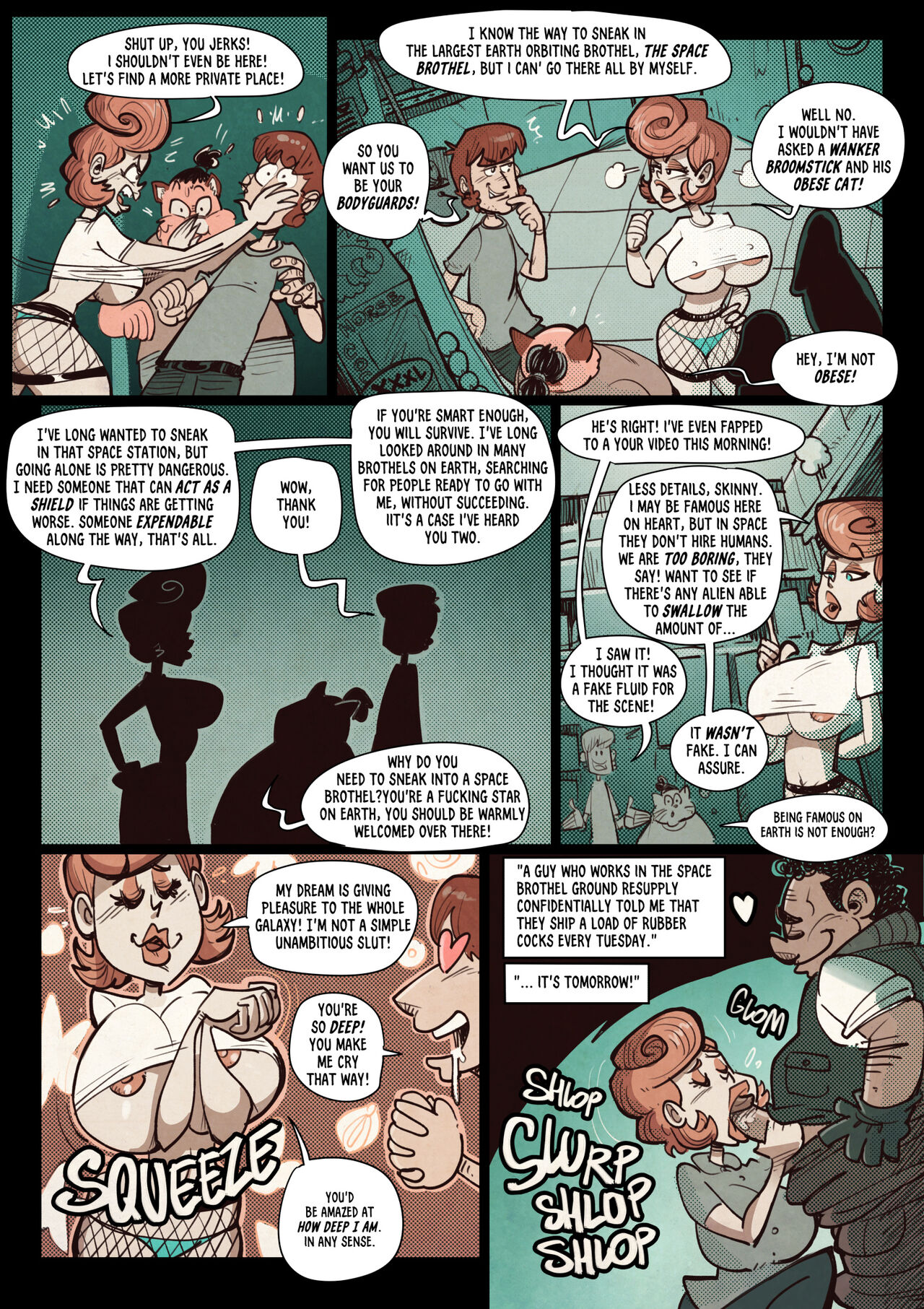 Space Brothel - Episode 1 page 4 full
