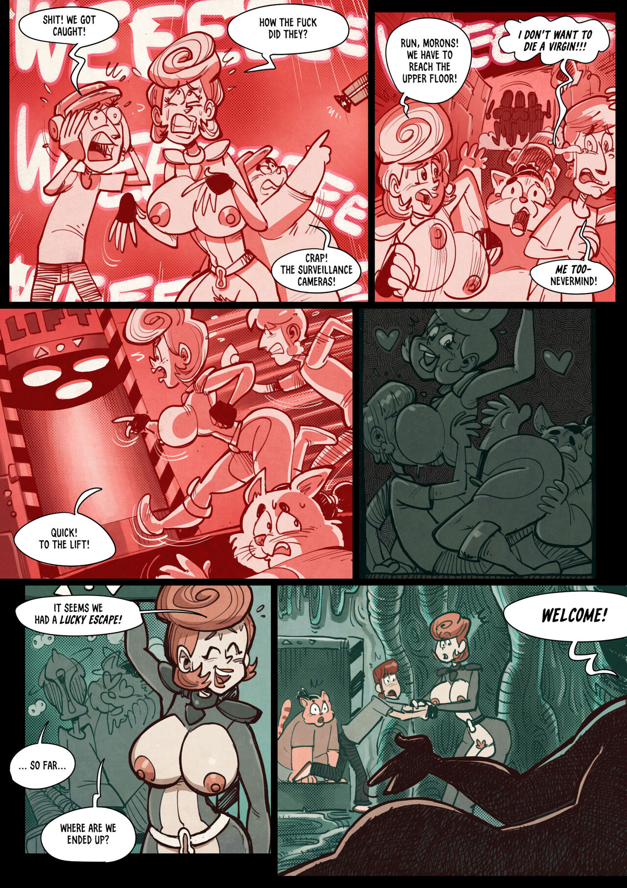 Space Brothel - Episode 1 page 8 full