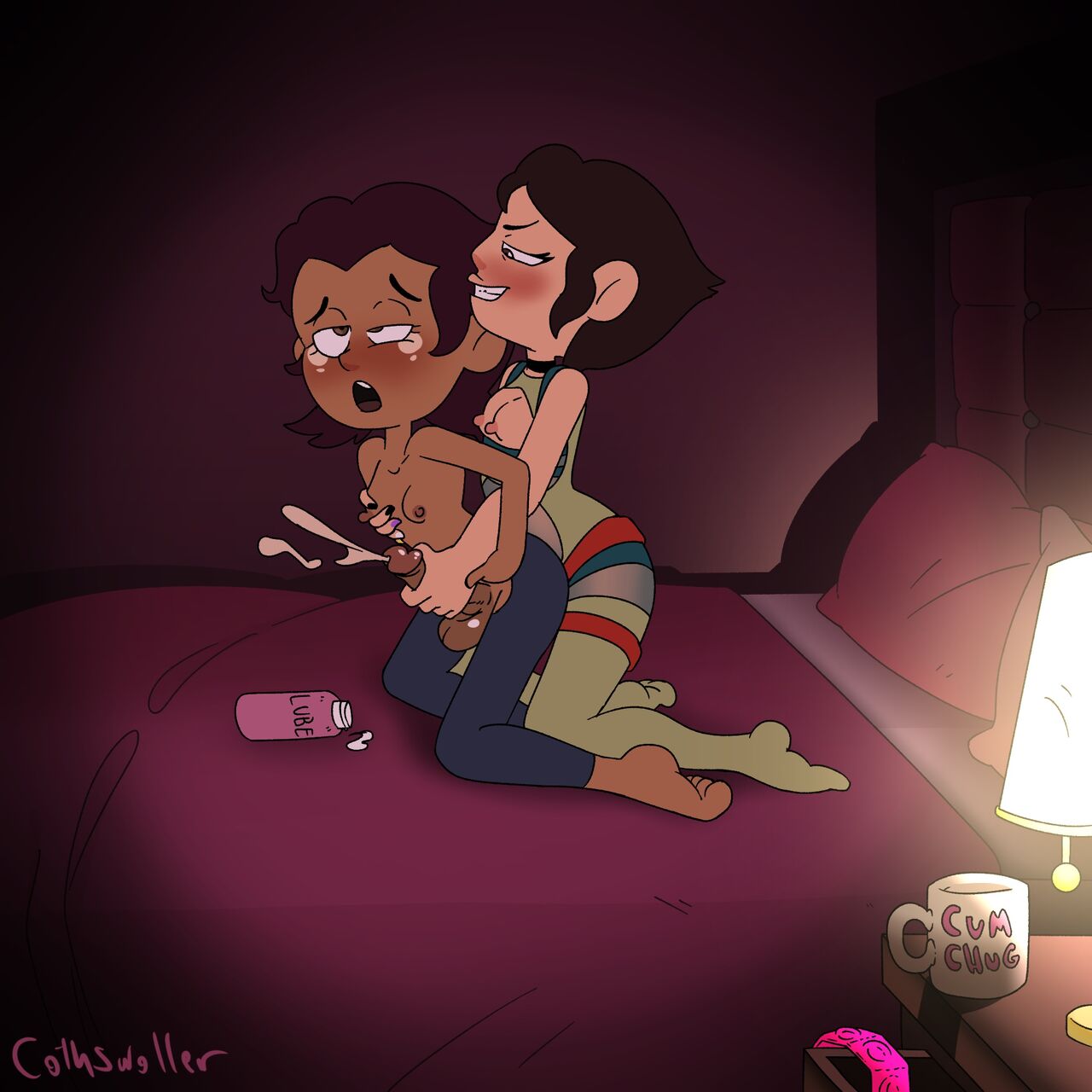 Vee and Masha's Valentine's Night page 8 full
