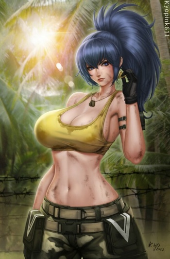 August_Leona Heidern_KOF XV_styles_preview_ Pt3 NSFW（All） cover