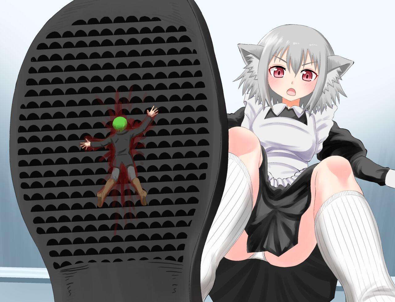 Dorobou vs Giant Maid page 3 full