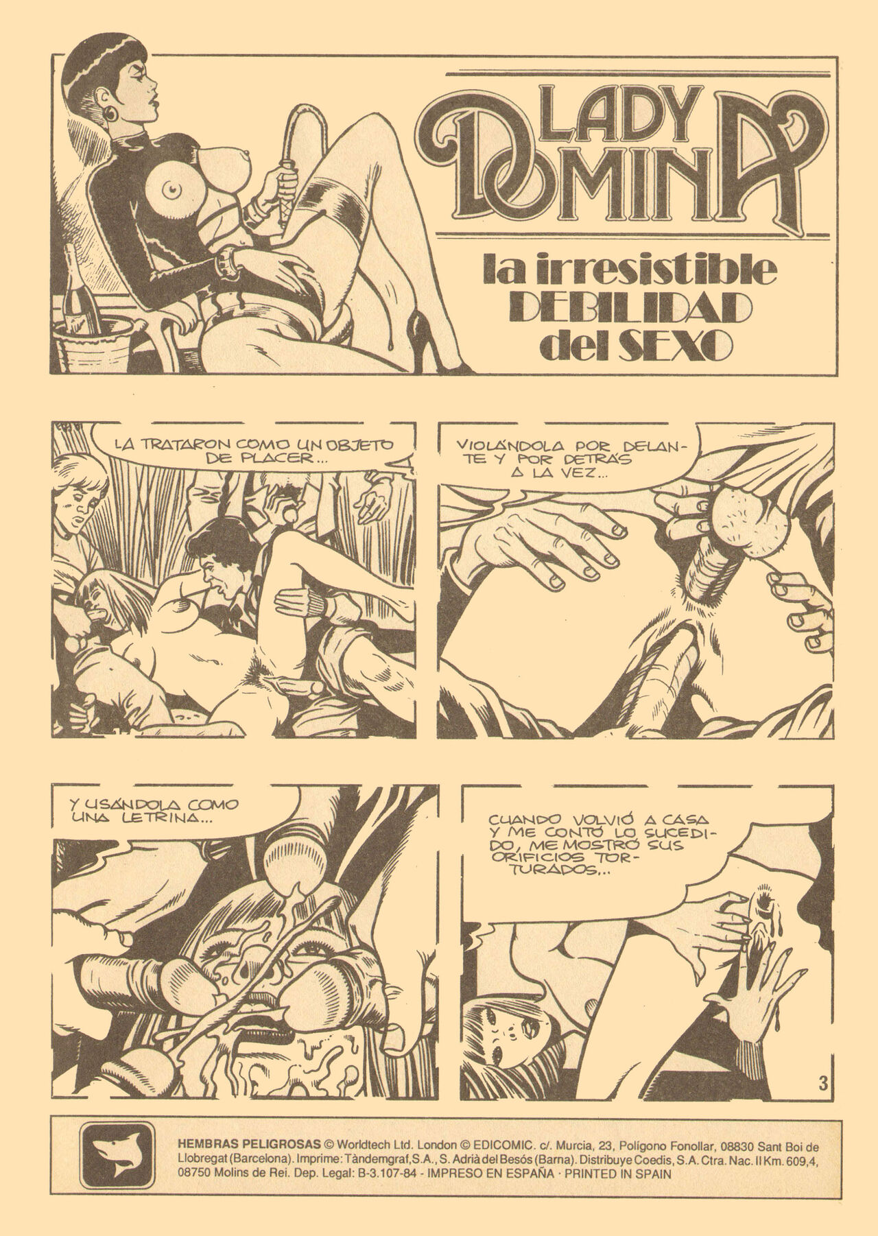 Hembras Peligrosas N°74 page 3 full