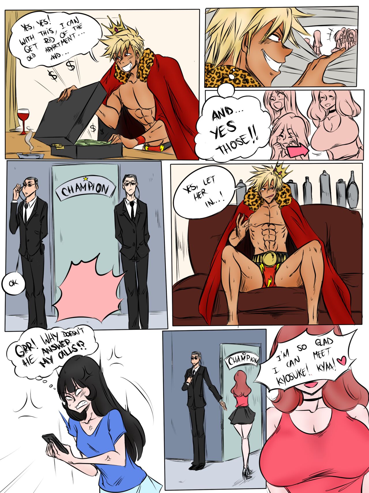 Kyousuke Cheating page 6 full
