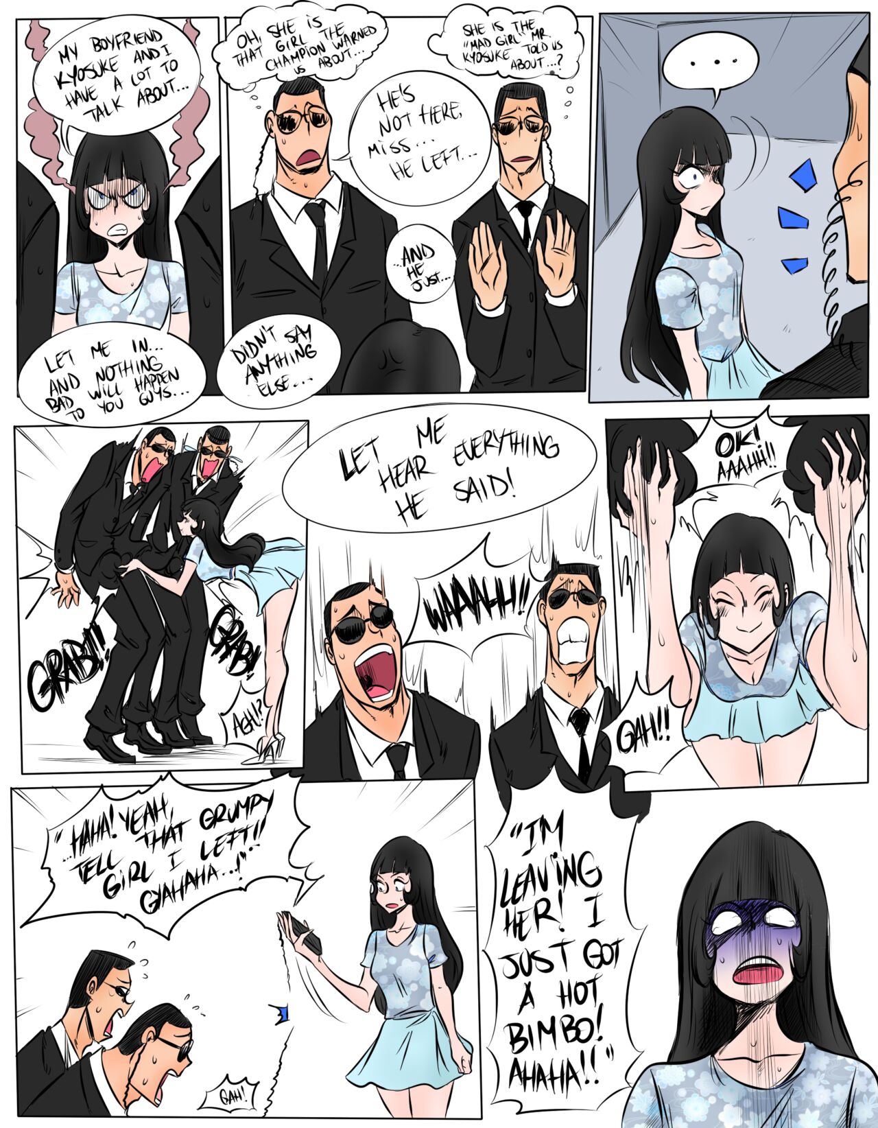 Kyousuke Cheating page 9 full