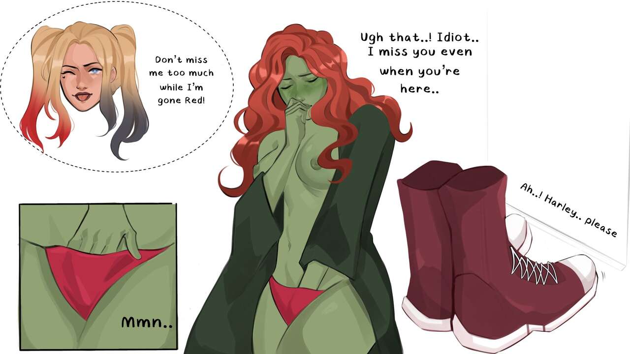 Harley Quinn and Poison Ivy comics page 2 full
