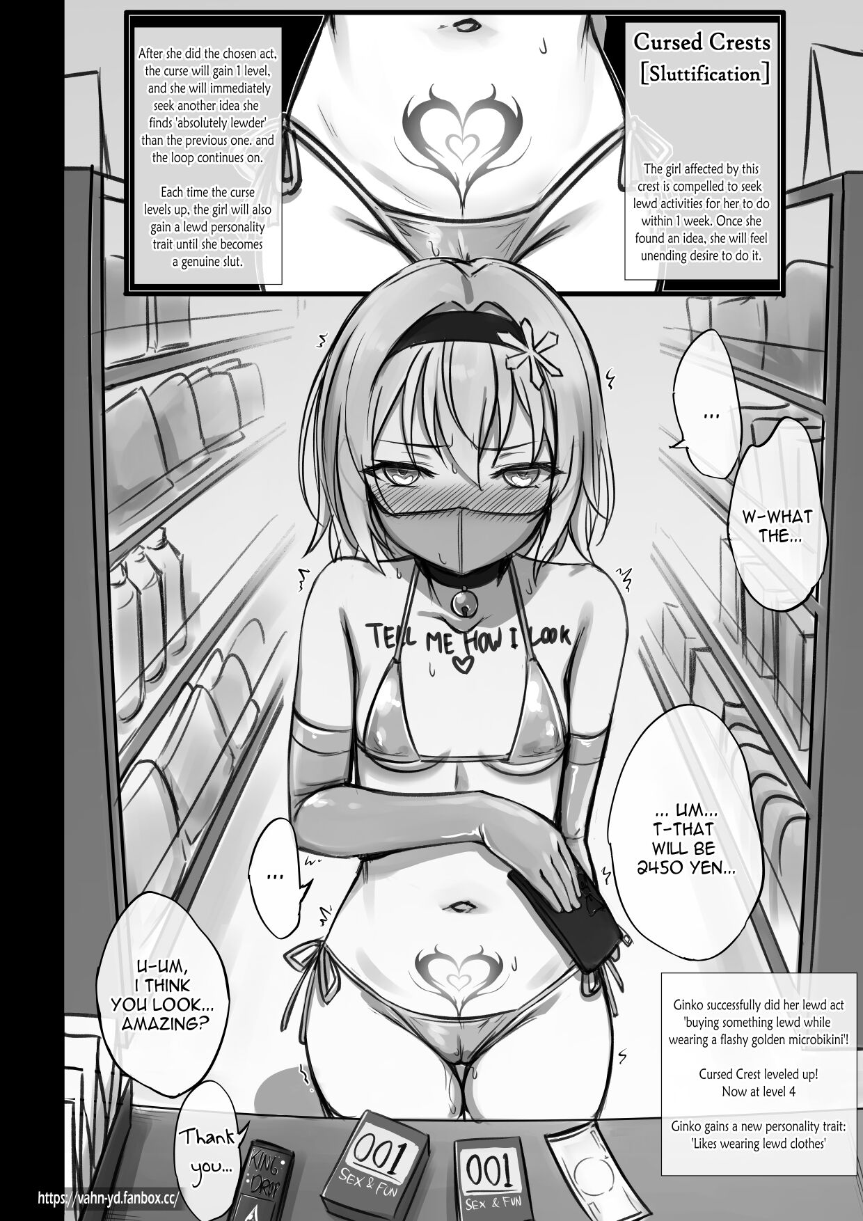 ♥ Ginko got a Lewd Crest ♥ page 7 full