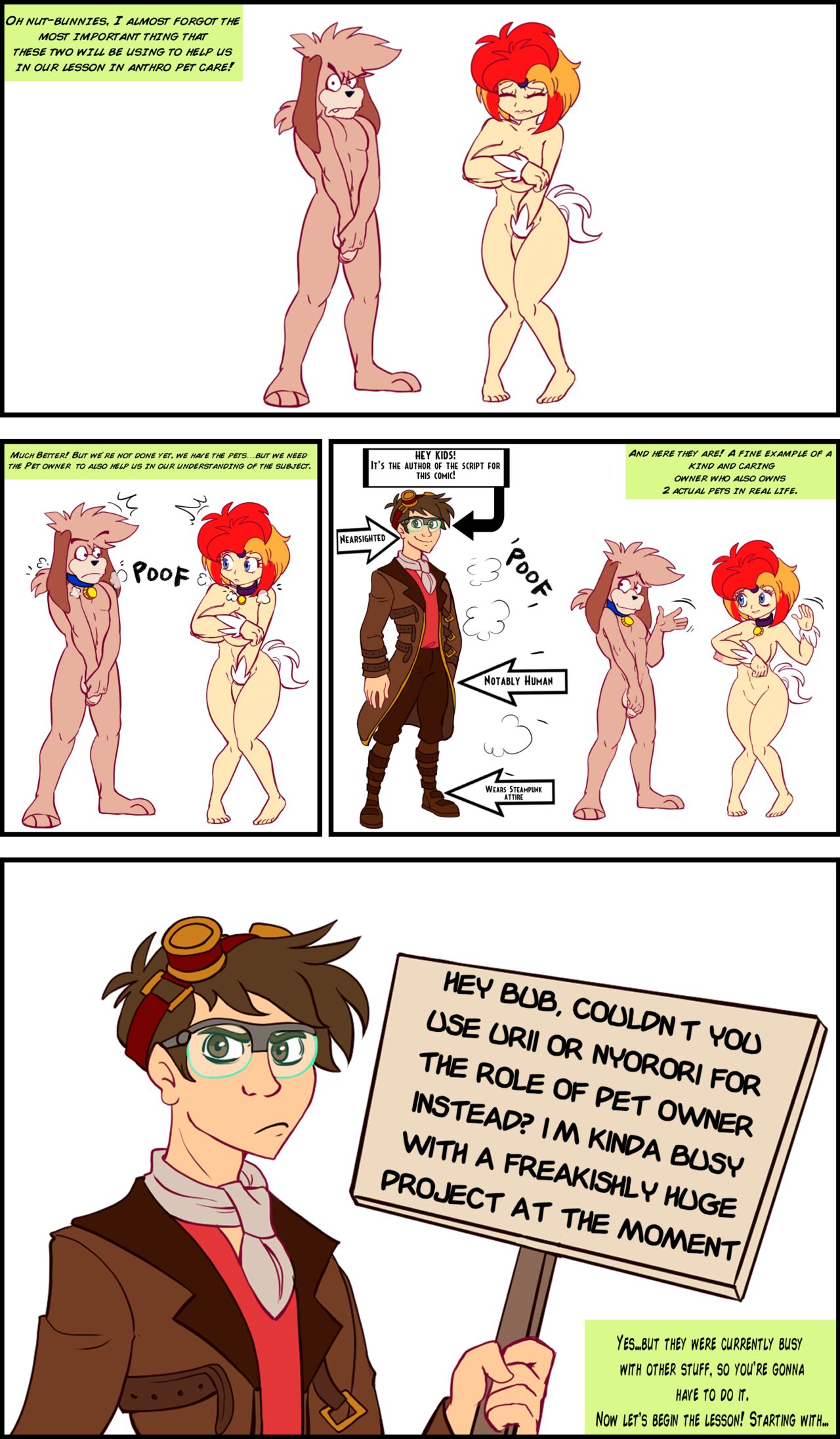 Anthro Pet Care for Dummies page 3 full