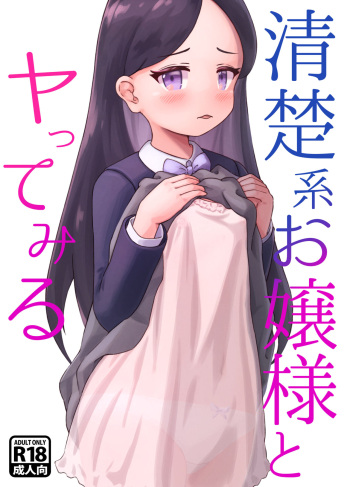 Seiso-kei Ojou-sama to Yatte Miru cover