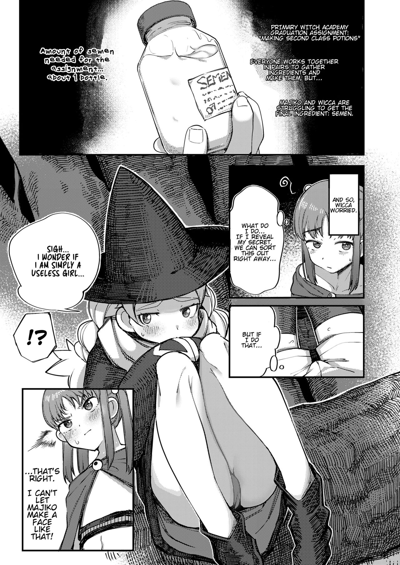 Tanoshiku Ganbaru! Majo Minarai | Having Fun and Trying Our Best! Witch Apprentice page 3 full