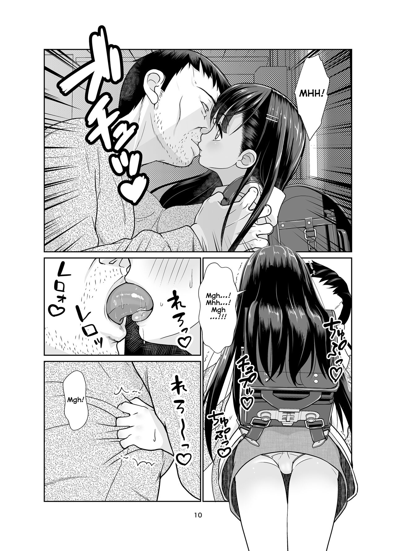 Kenryoku Kakusa Lovers Lolicon no Koibito ni Natta ○-saiji | Uneven Tendency: The case of the nine-year-old and her lolicon lover! page 10 full