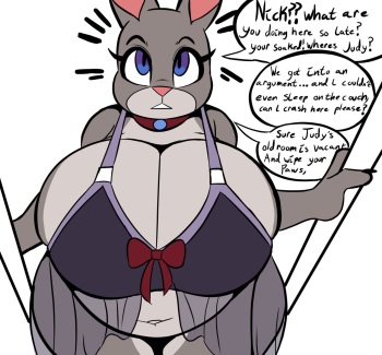 Bonnie Hopps Comic cover