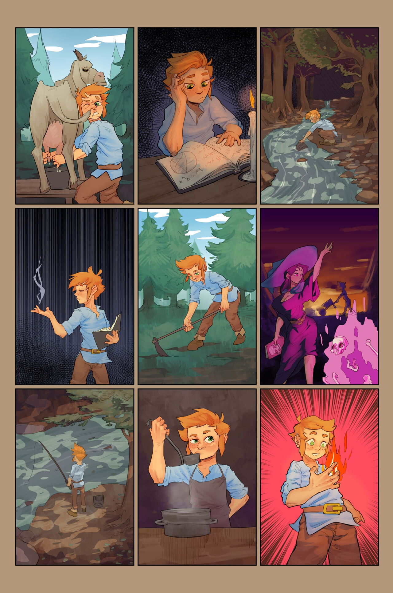 A Boy &amp; His Familiar | Ch.1: The Fool page 8 full