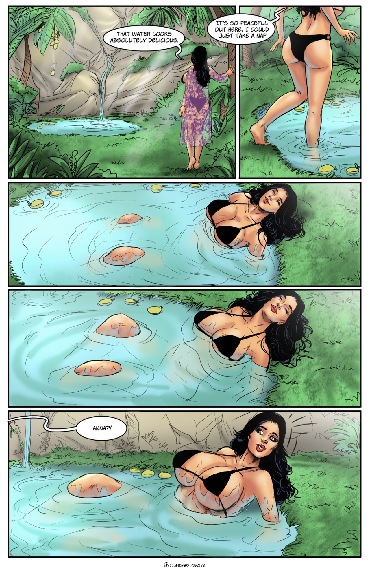 BotComics - MILF MILK: ISLAND DIET COMIC page 7 full