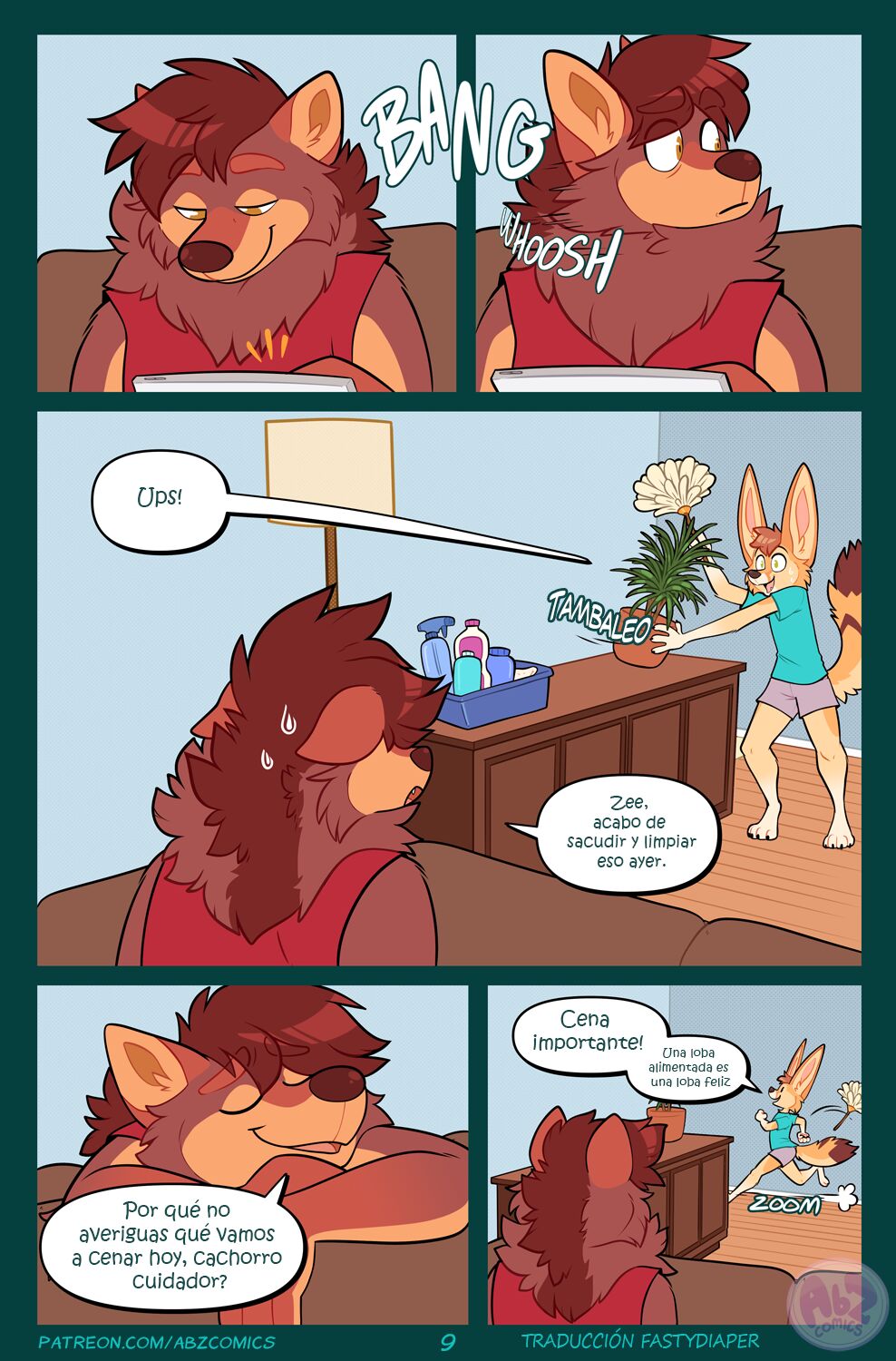La Noche de Ash  ABDL +18 page 10 full