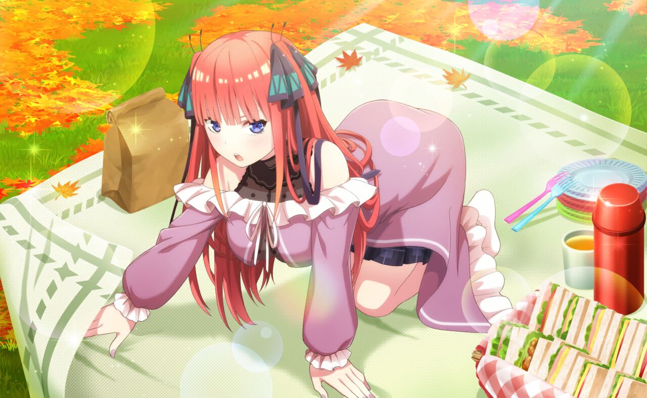 The Quintessential Quintuplets Game Activity Illustrations page 2 full