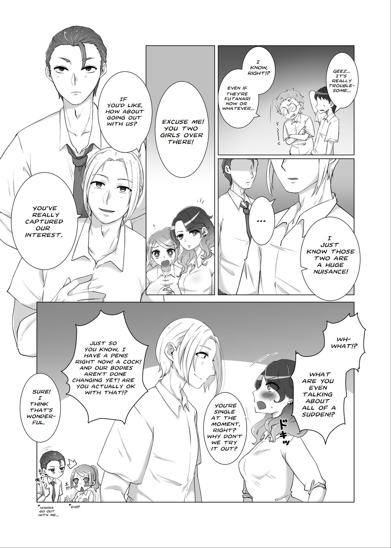 FtM Skeb Comic 1 &amp; 2 page 5 full