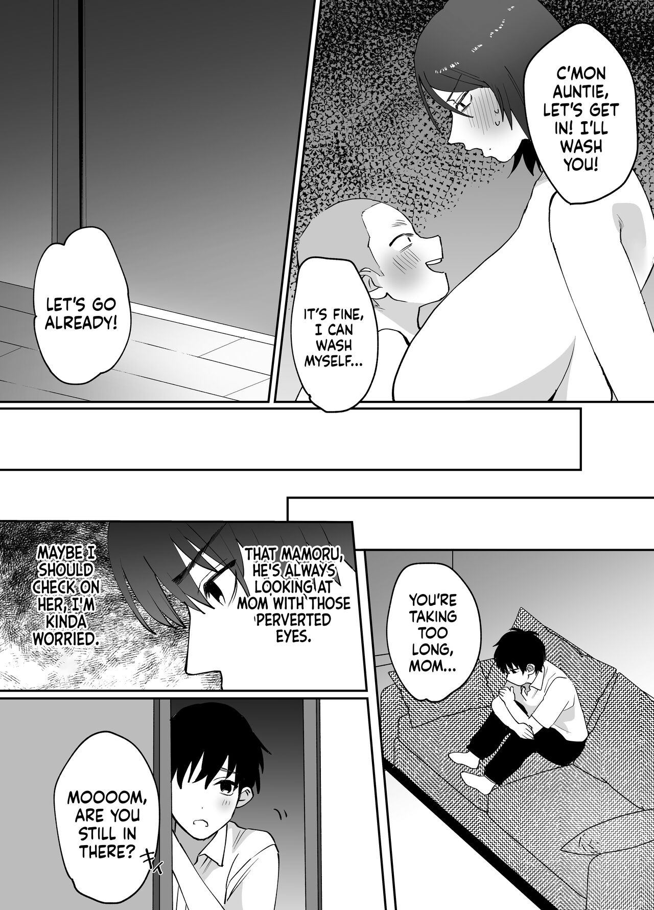 Kaa-san ga Tomodachi to Sex Shiteita Ken | The Story Of How My Friend Had Sex With My Mother page 9 full
