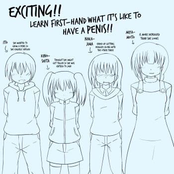 Exciting!! Learn First-Hand What It's Like To Have a Penis!! cover