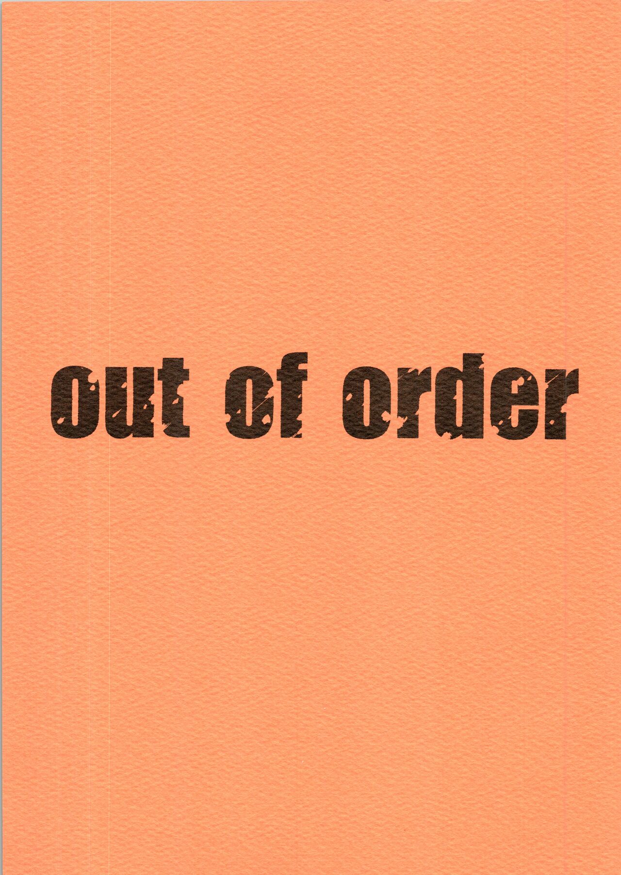 out of order page 1 full