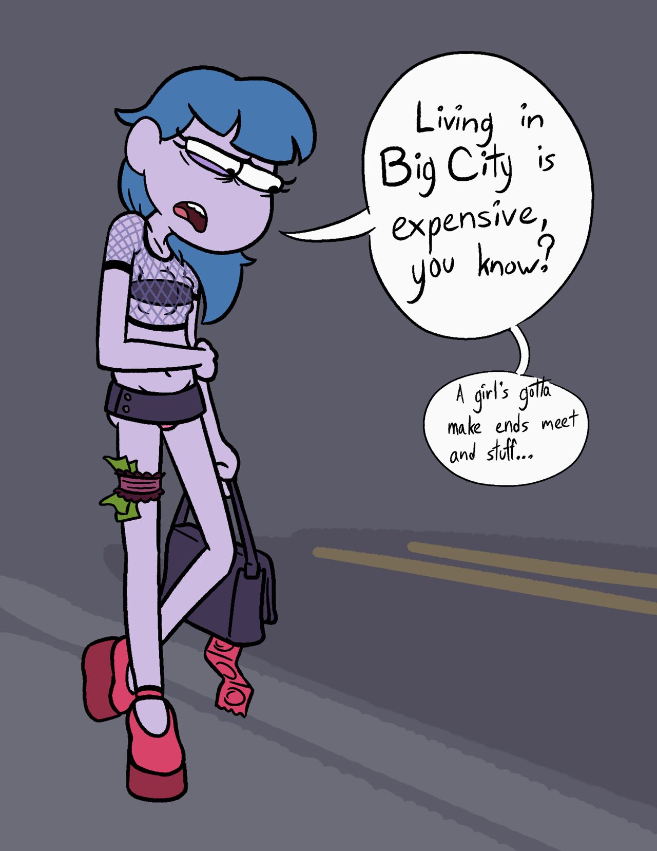 Gloria in the Big City page 1 full