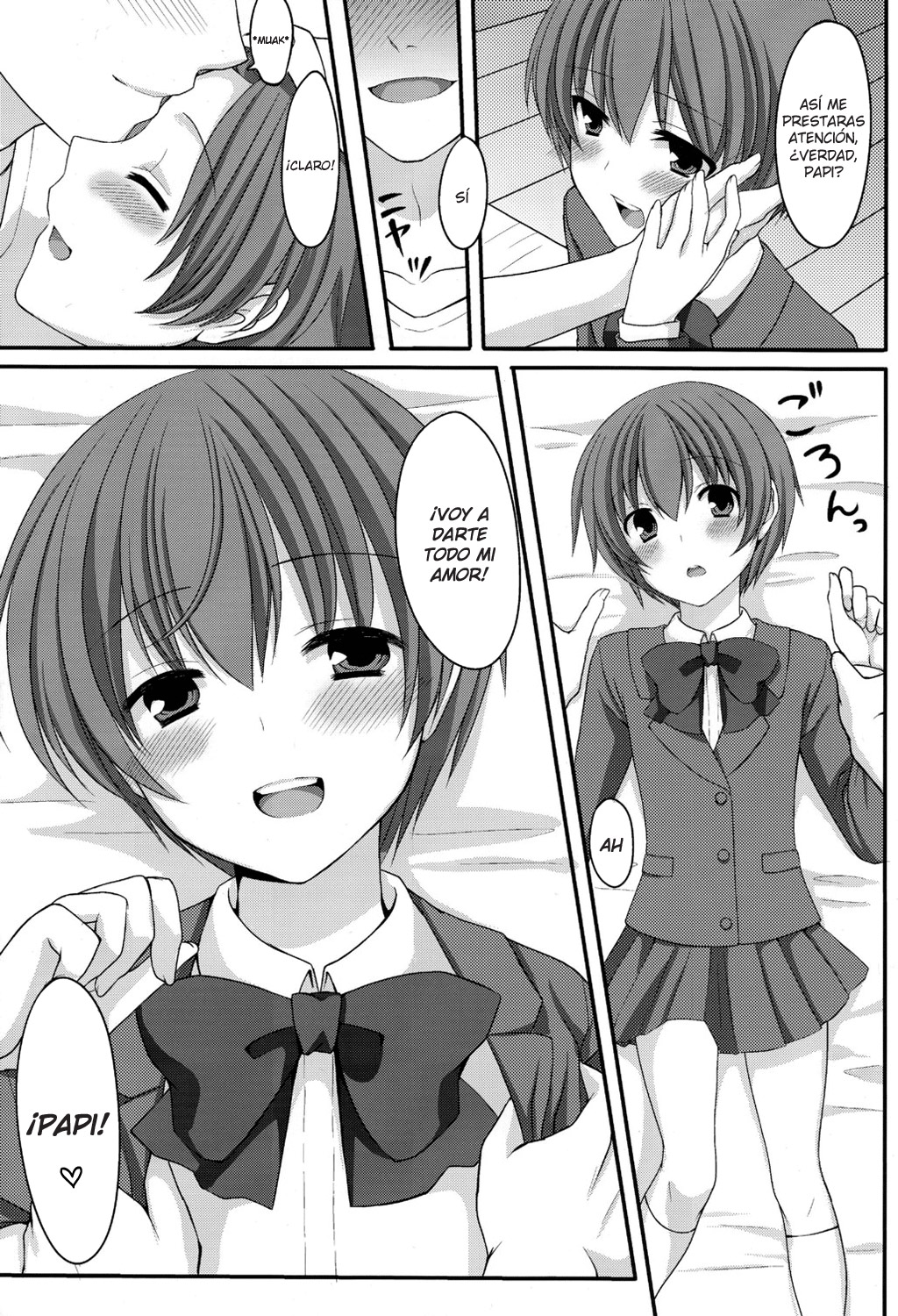 Otou-san no Tame ni Musume ni Naru no | I'm Going to be a Girl Just for Daddy page 4 full