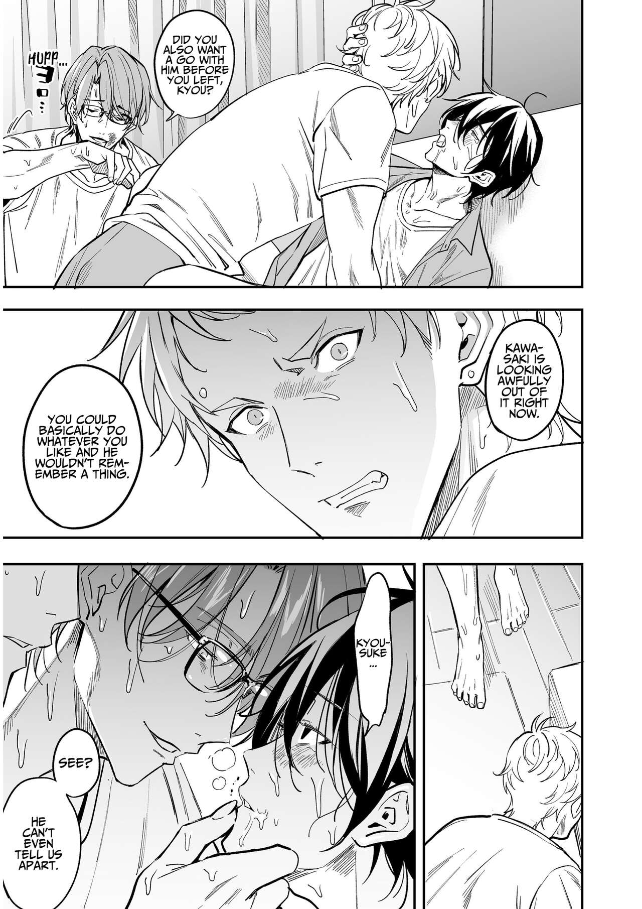Love-Drugged into a Threesome page 6 full