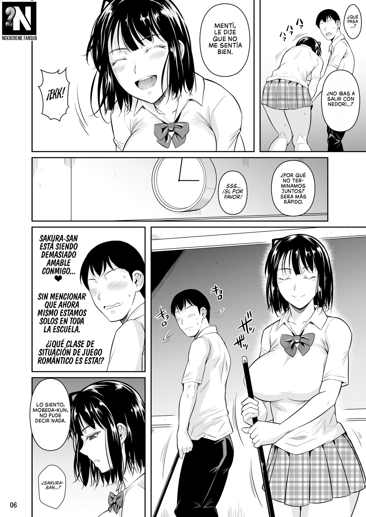 Bocchi no Mob ga Tadashii Sentaku o Shite Seiso Shoujo to Tsukiau. Mochiron Sex mo Suru | Un Mafioso Erótico toma la Decisión Correcta y Sale con una Chica Estupenda. Y por supuesto tienen Sexo page 7 full
