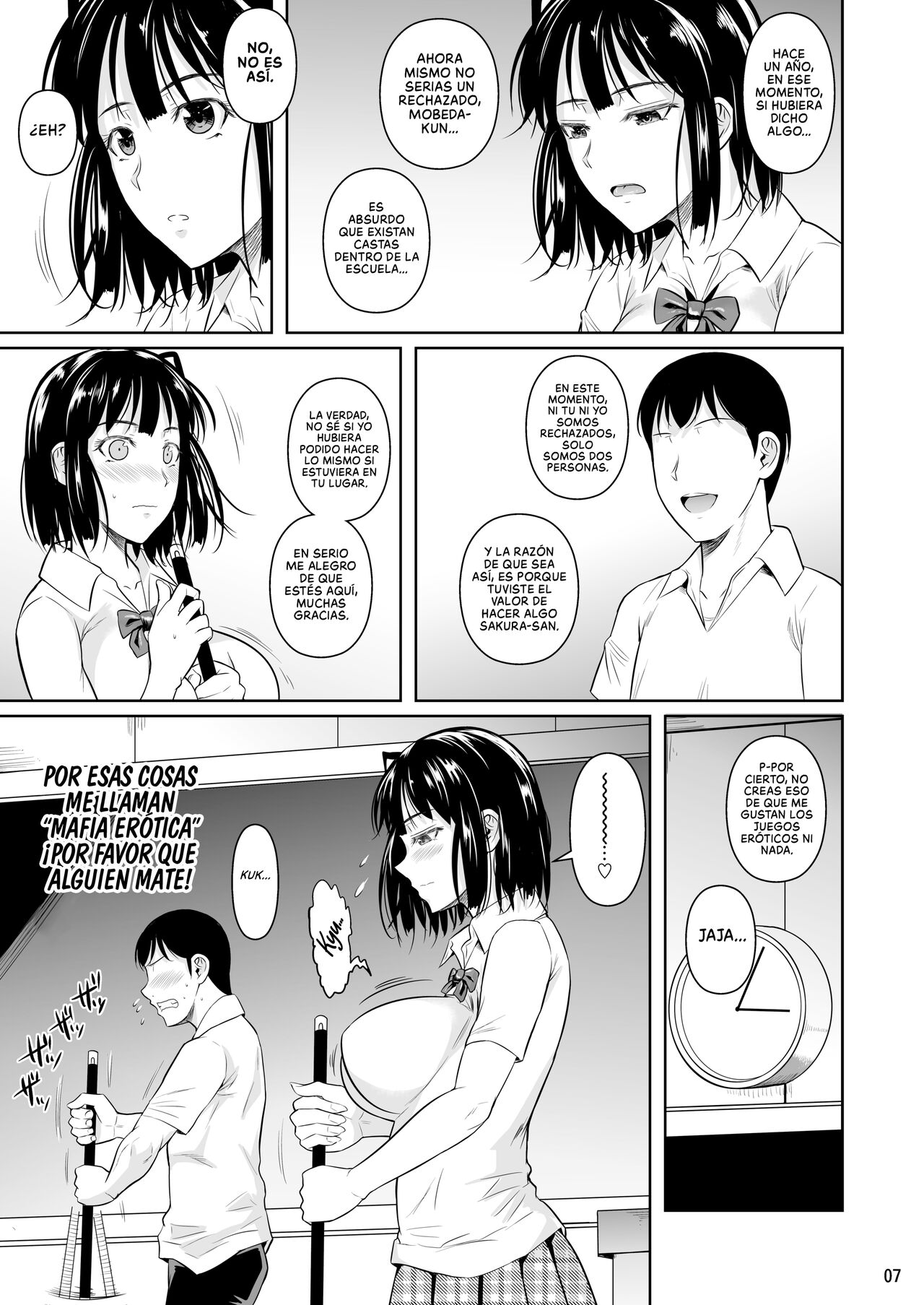 Bocchi no Mob ga Tadashii Sentaku o Shite Seiso Shoujo to Tsukiau. Mochiron Sex mo Suru | Un Mafioso Erótico toma la Decisión Correcta y Sale con una Chica Estupenda. Y por supuesto tienen Sexo page 8 full