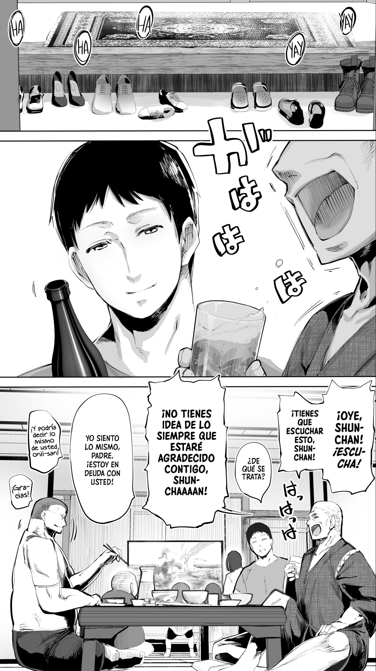 Jimoto no Hame Tomo. "Giri no Imouto R" | La Amiga Sexual de mi Ciudad Natal. "El Caso de la Hermana Menor R de mi Esposa" page 4 full