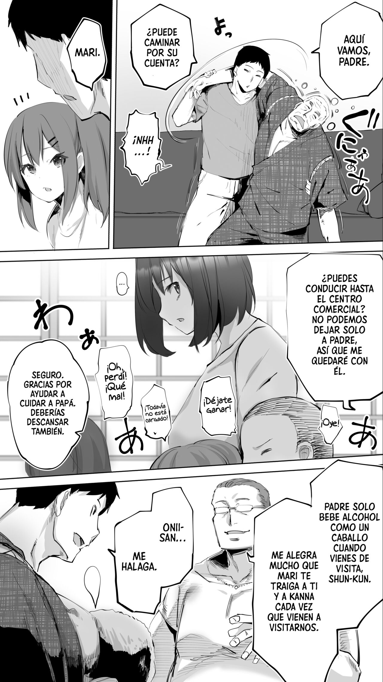 Jimoto no Hame Tomo. "Giri no Imouto R" | La Amiga Sexual de mi Ciudad Natal. "El Caso de la Hermana Menor R de mi Esposa" page 9 full