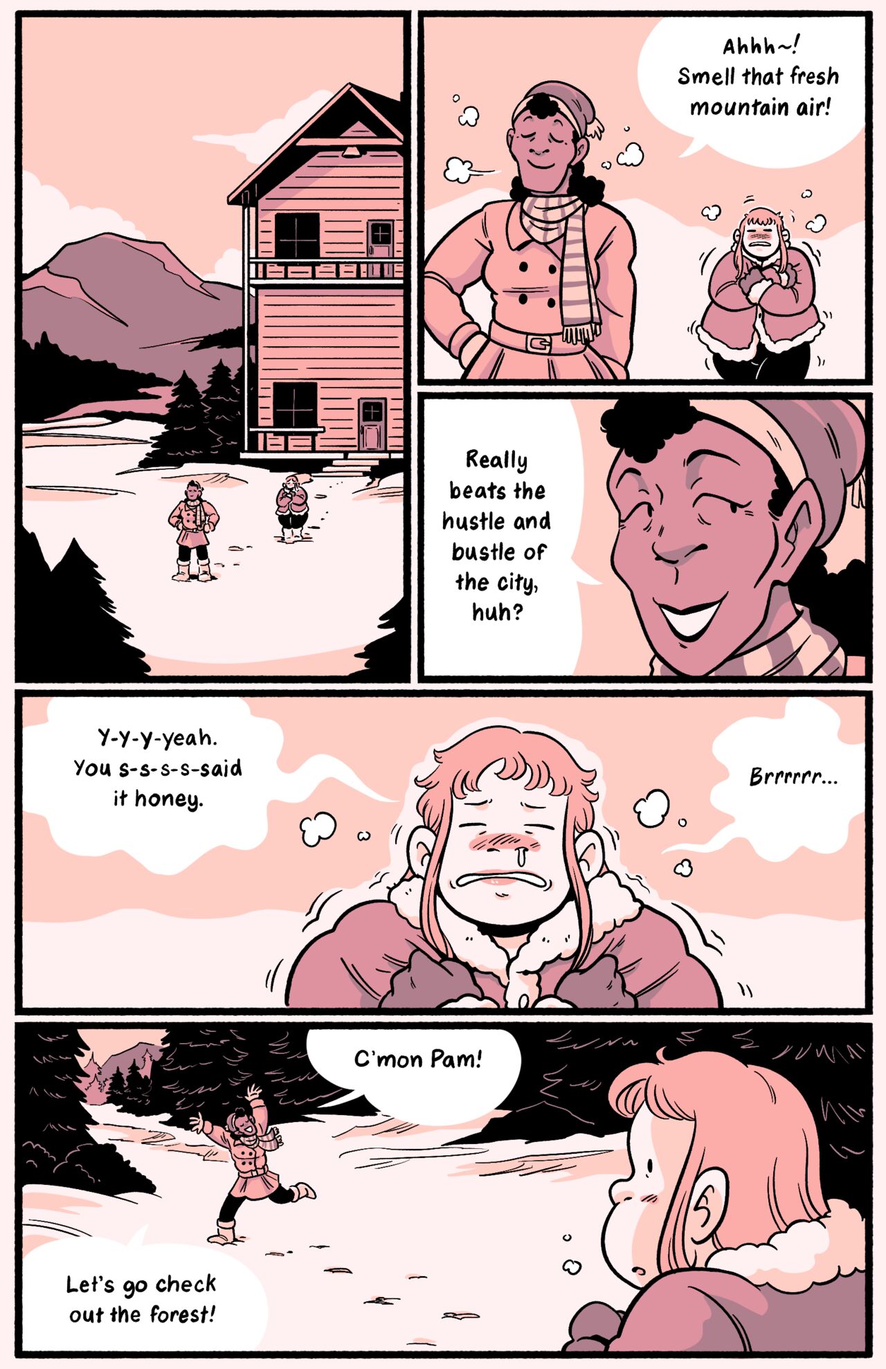 Pam &amp; Wanda in: Cabin Fever page 5 full