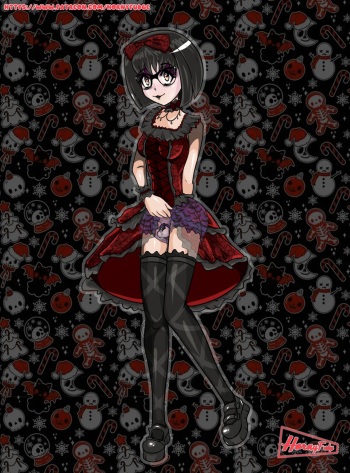 Commissioner's OC, goth look cover