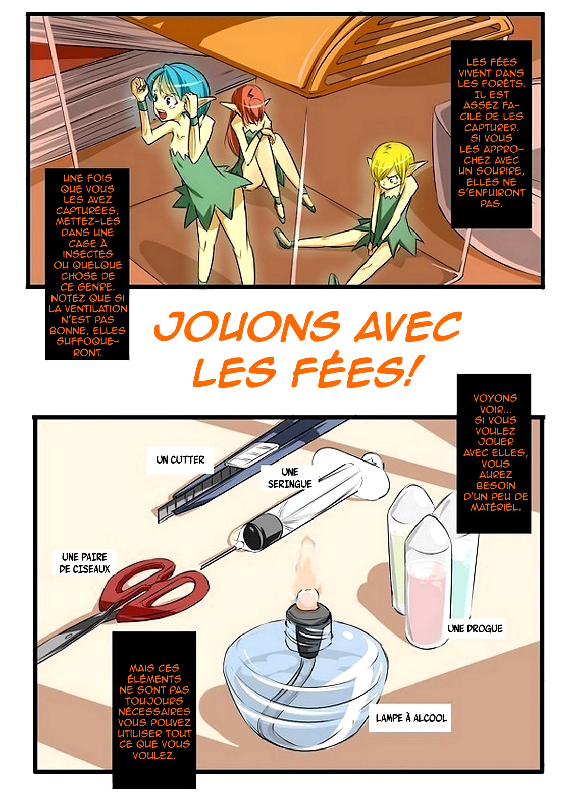 NANASHI - UNKNOWN - Jouons avec les fées ! page 1 full