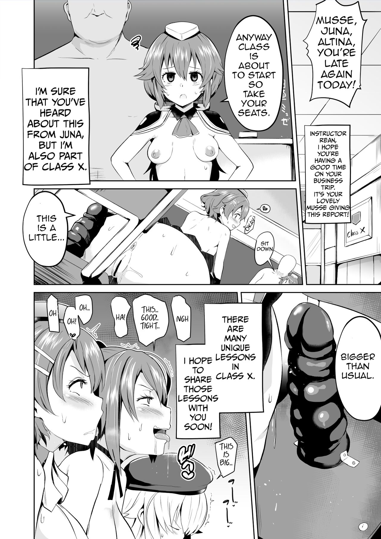 Hypnosis of the New Class VII - Musse's Report page 1 full