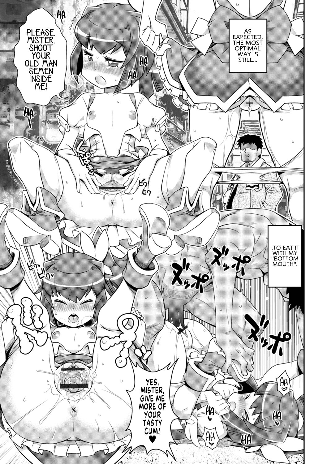 Harapeko Mahou Shoujo | Hungry Magical Girl page 9 full