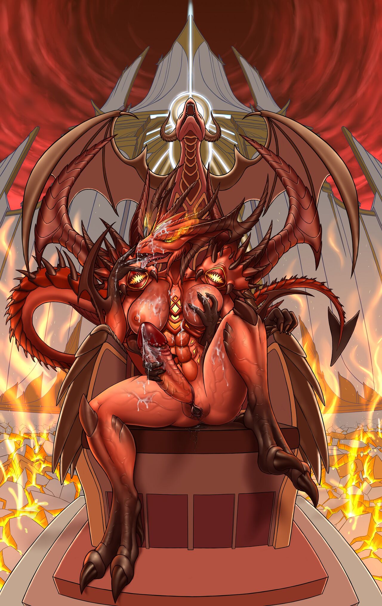 Leah Dragon Diablo Transformation page 8 full
